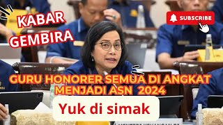 BREAKING NEWS Honorer Auto Jadi ASN P3K 2024 Begini Cara Daftarnya [upl. by Alyad532]