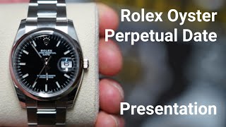 Présentation Rolex Oyster Perpetual Date et comparaison DateJust [upl. by Eiramlehcar296]