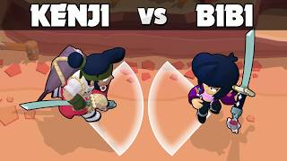 KENJI vs BIBI ⭐ Nuevo Brawler [upl. by Aydan]