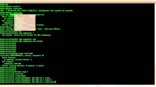 BGP Communities lab in GNS3 [upl. by Ahsitra]