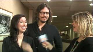 The Civil Wars duo Joy Williams and John Paul White interview at Sundance 2012 [upl. by Addi]