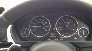 BMW F30 335d X Drive Launch Control [upl. by Gardal388]