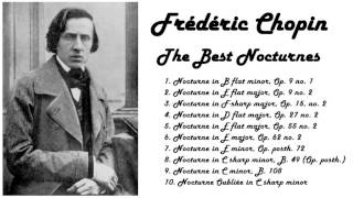 Frédéric Chopin  The Best Nocturnes in 432 Hz tuning great for reading or studying [upl. by Tiat941]