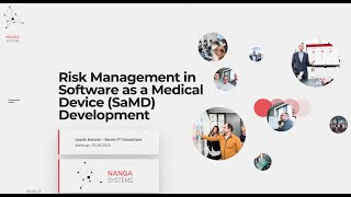 Webinar Risk Management in Software as a Medical Device SaMD Development [upl. by Redle320]