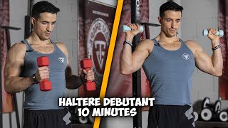 20 MEILLEURS EXERCICES HALTÈRES DÉBUTANT [upl. by Graces]