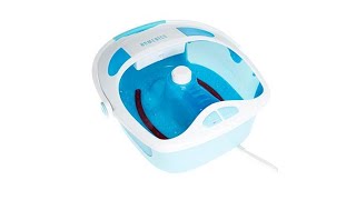 HoMedics Shower Bliss Footspa with Heat Boost and Pedicu [upl. by Tillie]