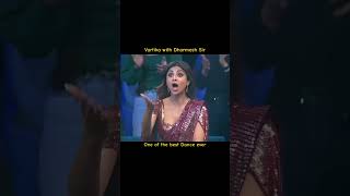 Vartika Jha Dharmesh sir 💃🔥 Dance shorts VartikaJhaWorld Indias Best Dancer Season 4 [upl. by Anwahsed]