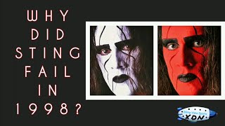 Why Did Sting FAIL in His 1998 WCW Run [upl. by Apfelstadt155]