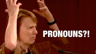 Camille Paglia is asked about Jordan Peterson amp the gender pronoun controversy [upl. by Halsey]