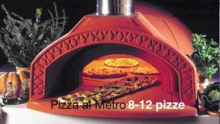 Alfa Pizza  Pizza al Metro Forno a legna professionale [upl. by Hameerak]