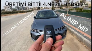 DERİNLEMESİNE COROLLA HYBRİD 4NESİL HYBRİD  ÜRETİMİ BİTTİ  KULLANICI DENEYİMİ  2EL ALINIR MI [upl. by Acissaj]