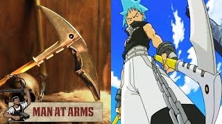 Black Stars Chain Scythe Soul Eater  MAN AT ARMS [upl. by Rramo]