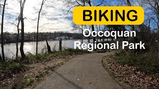 Biking Occoquan Regional Park Lorton VA March 17 2024 [upl. by Tonjes]