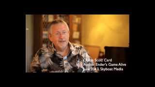 Enders Game Alive  Orson Scott Card at Skyboat Media [upl. by Weissberg]