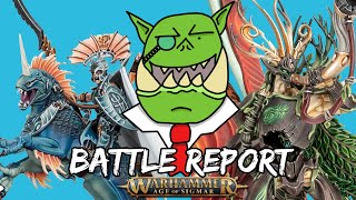 Idoneth Deepkin VS Sylvaneth  Warhammer Age of Sigmar Battle Report [upl. by Peyton]