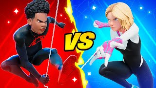 MILES MORALES VS GWEN STACY [upl. by Ertnod]