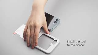 Installation Guideline  JETech Samsung Galaxy Z Flip 5 Screen Protector [upl. by Rhona144]