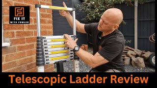 Telescopic Ladder Review  Why Every DIYer Needs One [upl. by Allisirp819]