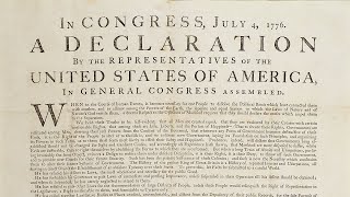 The Declaration of Independence and its life as a document  Collection in Focus [upl. by Erinna426]