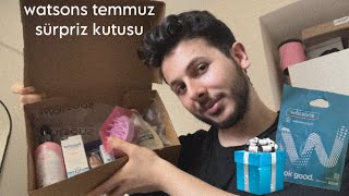 watsons temmuz sürpriz kutusu  ilk defa stokta yakaladım sevinçten duygu seli yaşandı işte o anlar [upl. by Ginnifer884]