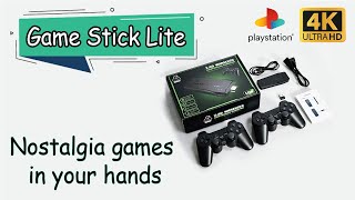 Unbox and Review The 35 quot4Kquot GAME STICK LITE 64GB [upl. by Sandeep]