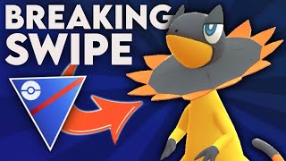 NEW BREAKING SWIPE HELIOLISK IS A DEBUFF MONSTER IN THE GREAT LEAGUE  Pokémon GO Battle League [upl. by Manlove]