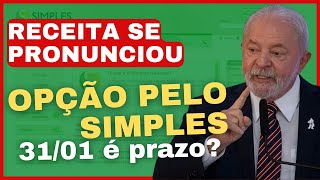 Prorrogação do simples nacional 2024 A Receita Federal se pronunciou hoje [upl. by Thacker]