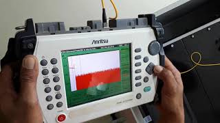 OTDR Testing at siteAnritsu MT9080 series Access Master [upl. by Nitsu]