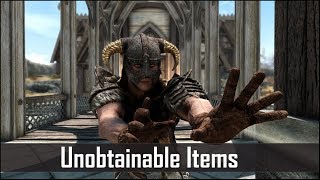 Skyrim 5 More Unobtainable Items that you Cant Use Part 5  The Elder Scrolls 5 Skyrim Secrets [upl. by Nelly]