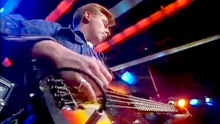 Andy Rourke • Bass • The Smiths  Barbarism Begins At Home • Live • The Tube 1984 [upl. by Arbmahs]