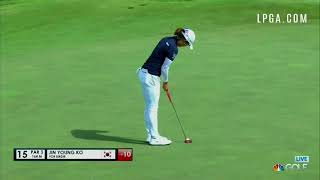 Jin Young Ko Highlights from the 3rd round of the ISPS Handa Womens Australian Open [upl. by Etnoved]