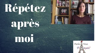 Exercices de prononciation en français [upl. by Teresa]