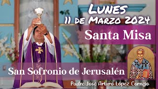 ✅ MISA DE HOY lunes 11 de Marzo 2024  Padre Arturo Cornejo [upl. by Hehre]