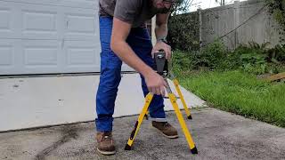 New DeWalt Welding Sawhorse  1100 lb Capacity [upl. by Ttihw831]