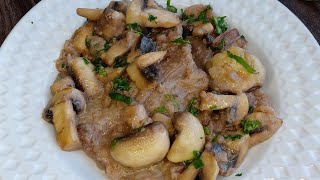 Scaloppine ai funghi [upl. by Olra108]