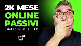 NESSUNO NE PARLA😮 2000€ mese online da 0🤑 GPTS  Affiliazioni [upl. by Encratia436]