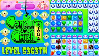 Level 5363th Candy Crush Saga Live Streaming On YouTube by SANKAT MOCHAN VLOGS [upl. by Llenram]