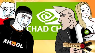 WOJAK AND ZOOMER BUY NVIDIA STOCK AS WAGE SLAVES [upl. by Qiratla800]