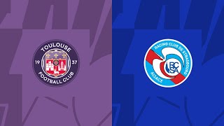 TOULOUSE FC  RC STRASBOURG  LIGUE 1  LIVE AUDIO [upl. by Naghem]