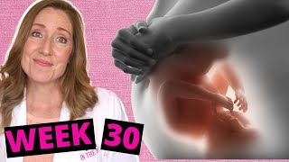 Pregnancy Week 30  What to Expect in Your Third Trimester [upl. by Aremaj322]