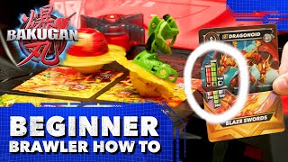 Beginner Brawler Howto Playing the new Bakugan Battling Game Bakugan BRAWL [upl. by Odelinda]