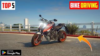 Top 5 Realistic BIKE RACING Games for Android l Best Bike Racing Games on Android 2023 [upl. by Petronille]