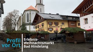 Der ErlebnisWeihnachtsmarkt in Bad Hindelang [upl. by Doralyn]