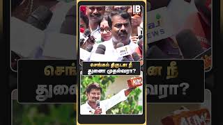 செங்கல் திருடன நீ துணை முதல்வரா Seeman Udhayanidhi Stalin Aims [upl. by Benedix]