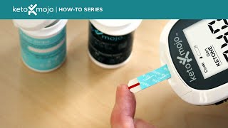 Testing your Blood Ketones with the KetoMojo meter [upl. by Saxena]