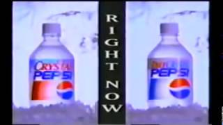 1990s Crystal Pepsi Commercial  Vaporwave Edition [upl. by Akilam]