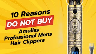 DONT BUY Amuliss Professional Mens Hair Clippers BEFORE WATCHING THIS VIDEO ✂️😱 [upl. by Fleischer269]