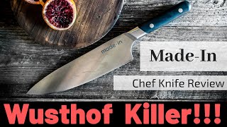 Made In Chef Knife Review Wusthof Killer [upl. by Margarete]