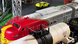 O SCALE MODEL TRAIN ENGINE COLLECTION SO FAR TRAINMASTER WILL BE COMING SOON I HOPE😃 [upl. by Toombs]