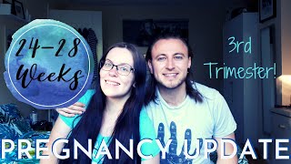 2428 WEEKS PREGNANCY UPDATE  BUMPDATE 7  RAINBOW BABY 1 [upl. by Asin]